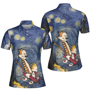 AOP Men/Women Polo Shirt - BD8G39TW - - 5