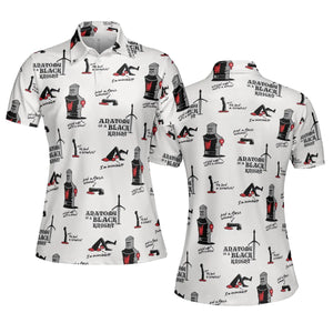 Tis but a scratch Black Knight Monty Python And The Holy Grail AOP Men/Women Polo Shirt