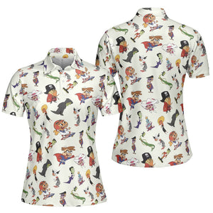 AOP Men/Women Polo Shirt - L3GNH2SR - - 5