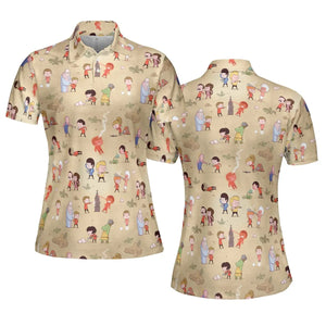 Pyramid America Star Trek Characters AOP Men/Women Polo Shirt