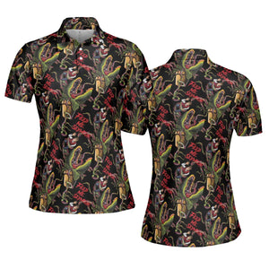 Feed Me Seymour Horror Little Shop AOP Men/Women Polo Shirt