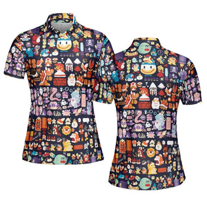 Mario Colors Super Mario AOP Men/Women Polo Shirt