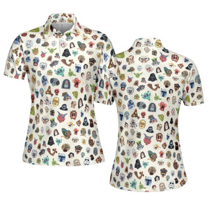 Star Wars Collage Pattern AOP Men/Women Polo Shirt