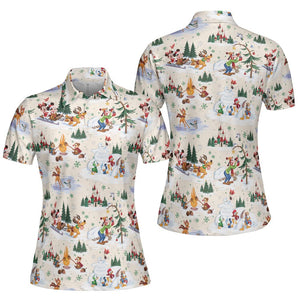 AOP Men/Women Polo Shirt - EGGWNKB4 - - 5