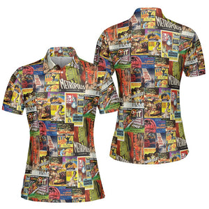 AOP Men/Women Polo Shirt - PWE1CDFV - - 5