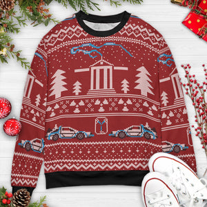 Back To The Future Ugly Christmas Sweatshirt