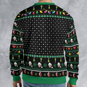 Can I Refill Your Eggnog? Ugly Christmas Sweatshirt