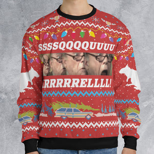 Christmas Vacation SQUIRREL Ugly Christmas Sweatshirt