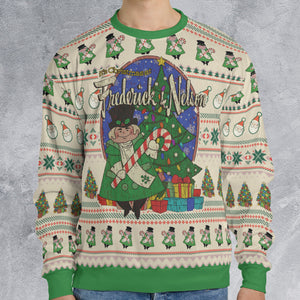 Frederick Nelson Ugly Christmas Sweatshirt