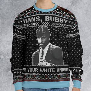 I'm Your White Knight Ugly Christmas Sweatshirt