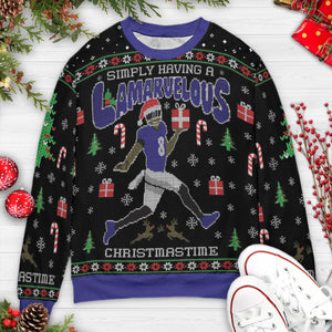 Lamaruelous Ugly Christmas Sweatshirt