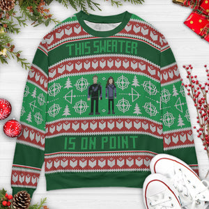 On Point Ugly Christmas Sweatshirt