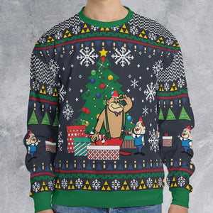 The Magilla Gorilla Show Ugly Christmas Sweatshirt