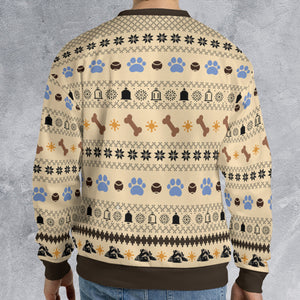 Snots Misissippi Leg Hound Ugly Christmas Sweatshirt