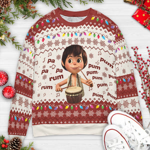 Pa Rum Pum Ugly Christmas Sweatshirt