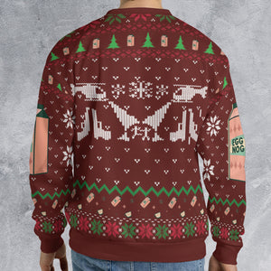 Michael Hunsaker Ugly Christmas Sweatshirt
