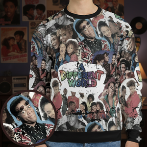 A Different World All-over Print Sweatshirt