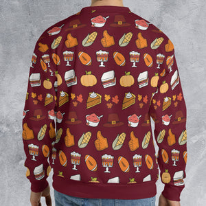 Friends Thanksgiving All-over Print Sweatshirt