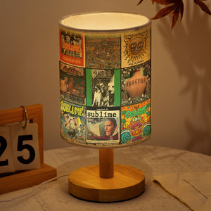 Sublime Album Collage Lamp Vintage Reggae Punk Tribute Light