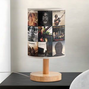 Jackson Browne Albums Fabric Lamp Light That Echoes the Sound of the ’70s