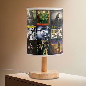 Tom Waits Fabric Lamp Moody Glow for Dreamers & Drifters