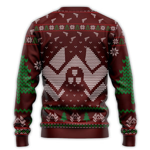 It's Not Christmas Until Hans Gruber Falls From Nakatomi Plaza Ugly Christmas Sweatshirt