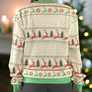 Baby Billy Just An 8 Ball and 2 Million Ugly Christmas Sweatshirt