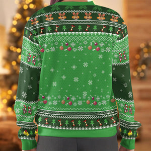 Bean Bunny Christmas Carol Ugly Christmas Sweatshirt