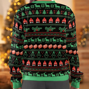 Causing Childhood Blindness Ugly Christmas Sweatshirt