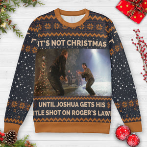 Action Holiday meme Ugly Christmas Sweatshirt
