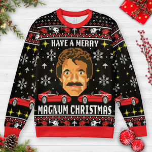 Merry Magnum Christmas Ugly Christmas Sweatshirt