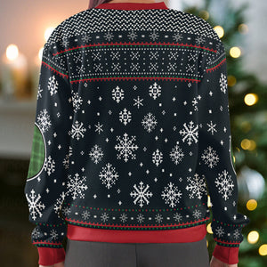 Please Don't Be Rude to Me Ugly Christmas Sweatshirt