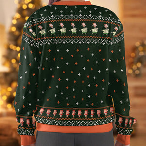 Smashing Through The Snow The Wild Thornberrys Ugly Christmas Sweatshirt