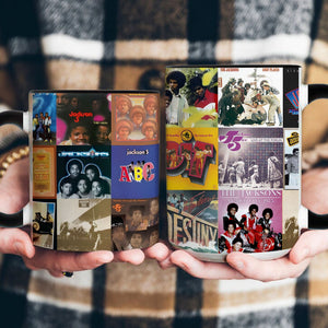 Selena Accent Mug Iconic Album Cover Collage Tribute for Fans