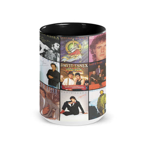 David Essex Accent Mug Classic Hits Album Cover Collage Gift