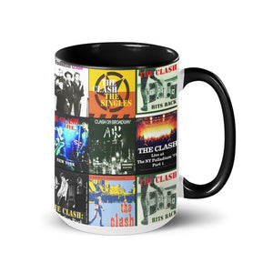 The Clash Accent Mug Classic Album Cover Collage Gift