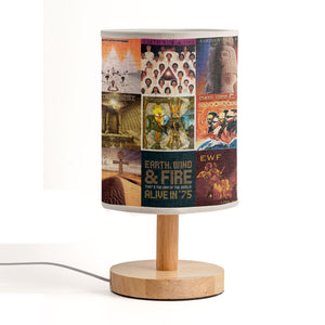 Earth, Wind & Fire Albums Fabric Lamp A Tribute to the Golden Age of Funk and Soul