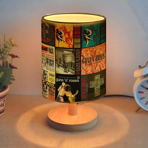 Guns N’ Roses Album Cover Lamp Rock Band Music Table Light