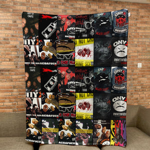 Onyx Sherpa Blanket A Gritty, Old-School Hip-Hop Tribute for Real Fans