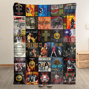 Guns N’ Roses Sherpa Blanket A Loud, Wild Flashback to Rock’s Most Explosive Era