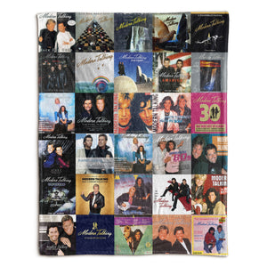 Modern Talking Sherpa Blanket A Euro-Disco Legend Tribute for True Fans