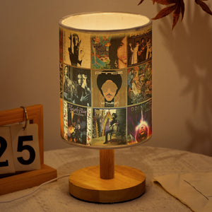 Purple Rain Glow Prince Album Fabric Lamp