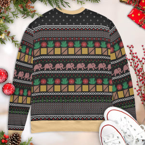Hey Santa Can I Fix You Some Sandwiches Bad Santa Ugly Christmas Sweatshirt