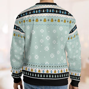 Against Charity Ugly Christmas Sweatshirt