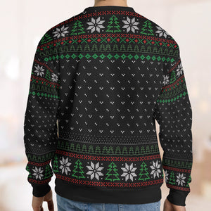 Put That Cookie Down Ugly Christmas Sweatshirt