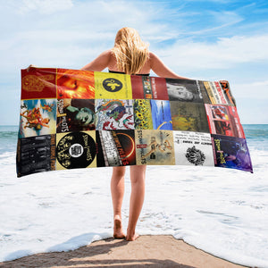Stone Temple Pilots Beach Towel Album Cover Collage Classic Rock Towel