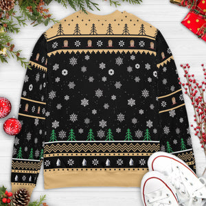 Ralphie Saves the Day Ugly Christmas Sweatshirt
