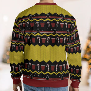 Marxist Party Ugly Christmas Sweatshirt
