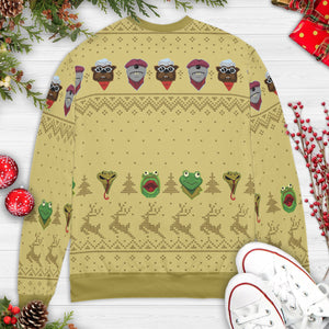 Look At The Birds Up In The Trees Ugly Christmas Sweatshirt