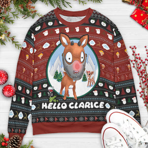 Rudolph Hannibal Ugly Christmas Sweatshirt